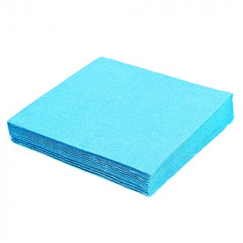 250 Stk. Servietten 40x40 cm 1/4 Falz 3-lagig hellblau